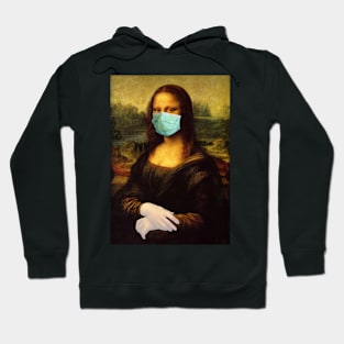 Covid Mona Lisa Hoodie